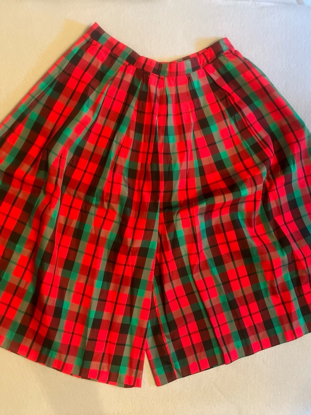 Vintage Tattoo of California | 90s Tartan Plaid Gauchos